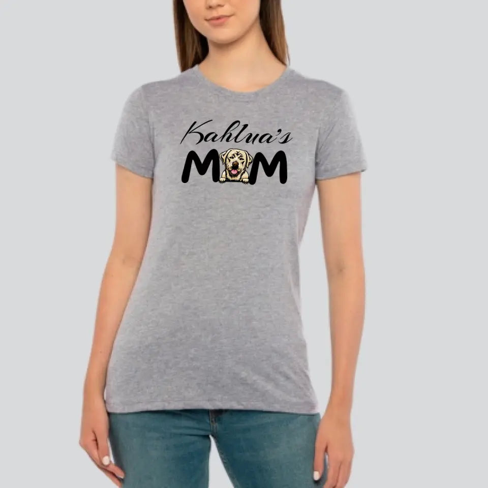 Personalized Fitted MoM Tee