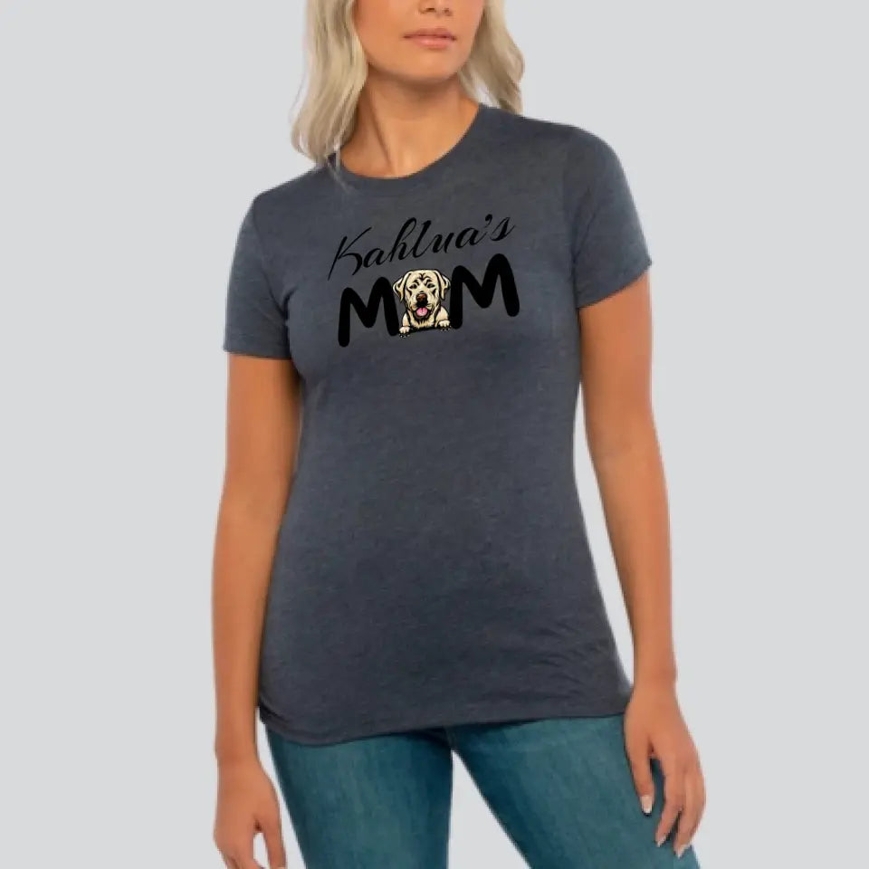 Personalized Fitted MoM Tee