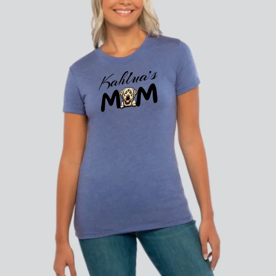 Personalized Fitted MoM Tee