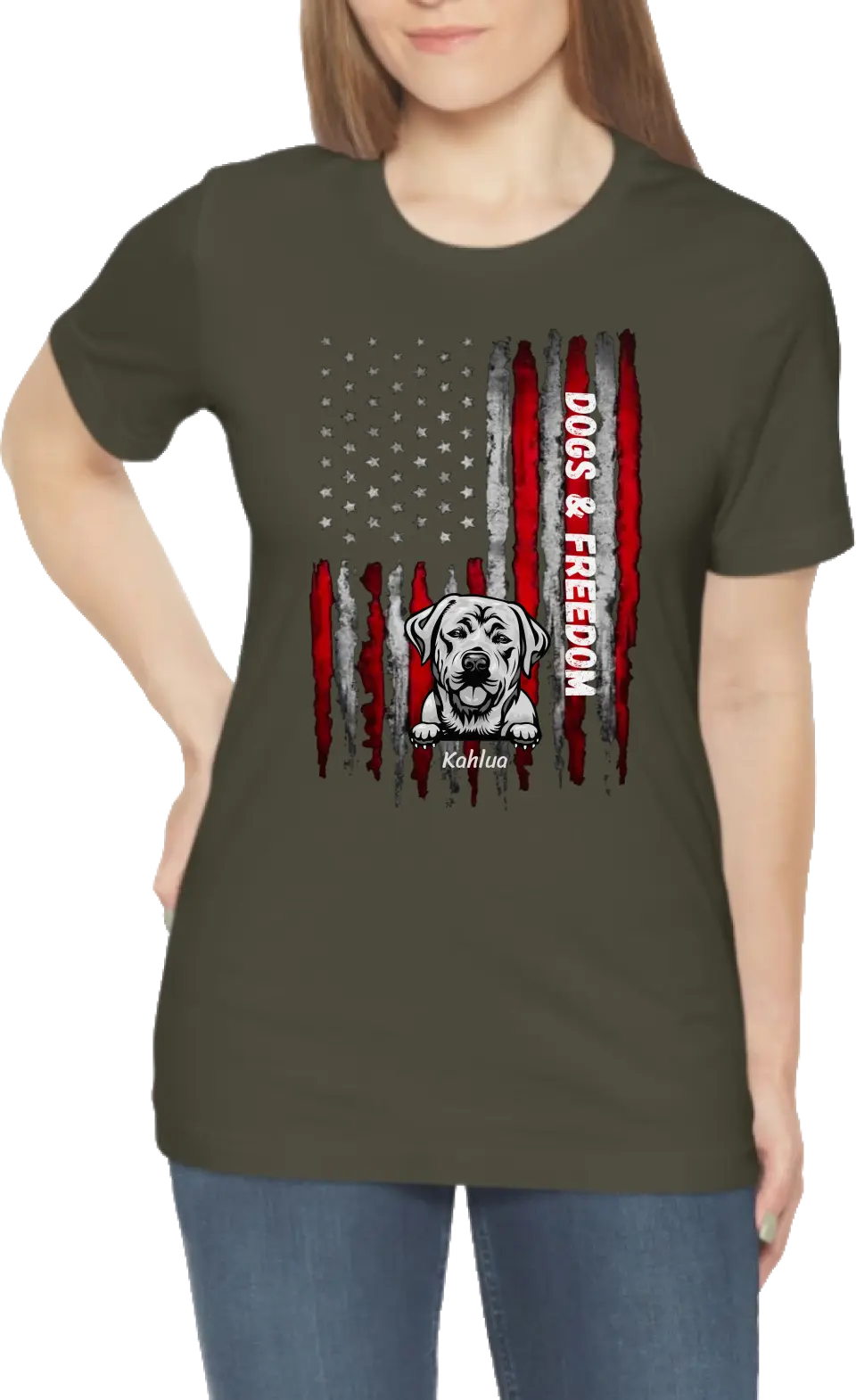 Personalized Dogs & Freedom