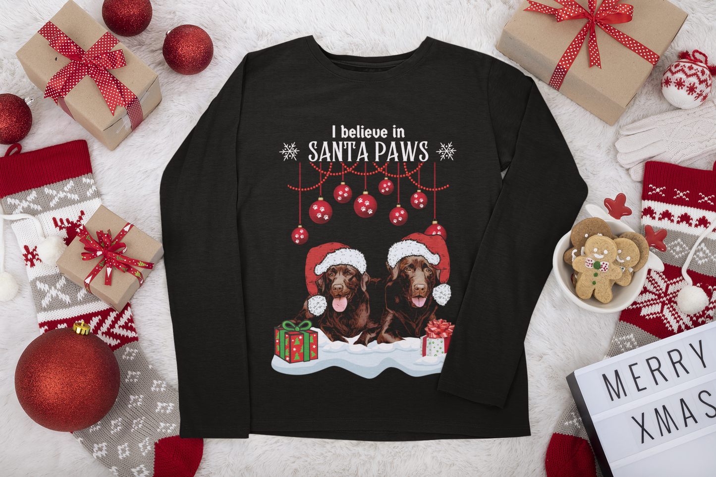 I Believe Christmas Long Sleeve T-Shirt